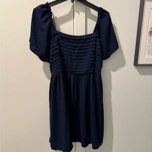 LC Lauren Conrad Navy Dress